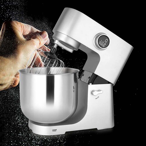 跨境专供 12升大容量金属铸造家用搅拌机和面机StandMixer 2000W