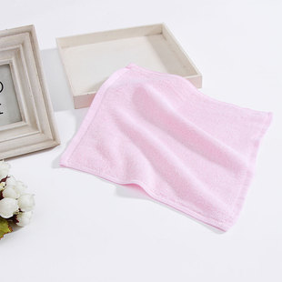 竹一百 六条装竹炭纤维毛巾 纯竹炭儿童小方面巾手帕柔软吸水