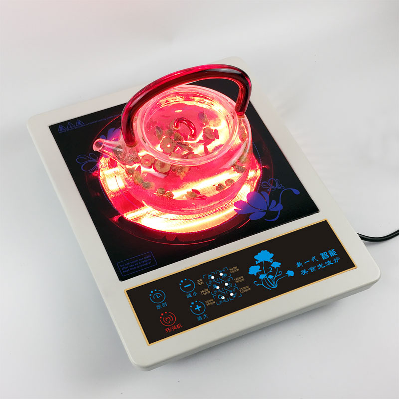 光波炉智能新款家用火锅烧烤不挑锅电磁炉台式茶炉取暖爆炒电陶炉