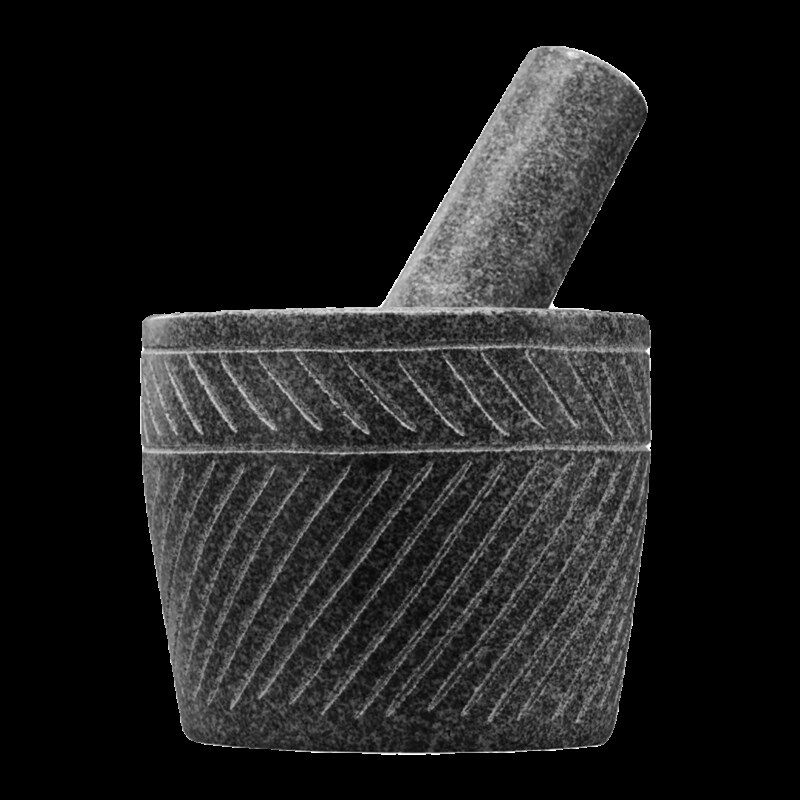 大号手工捣蒜器天然石臼捣药罐研磨器剥蒜器压蒜器蒜臼子