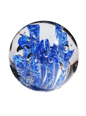 琉璃艺术水晶玻璃球珊瑚现代家居客厅样板间玄关装饰