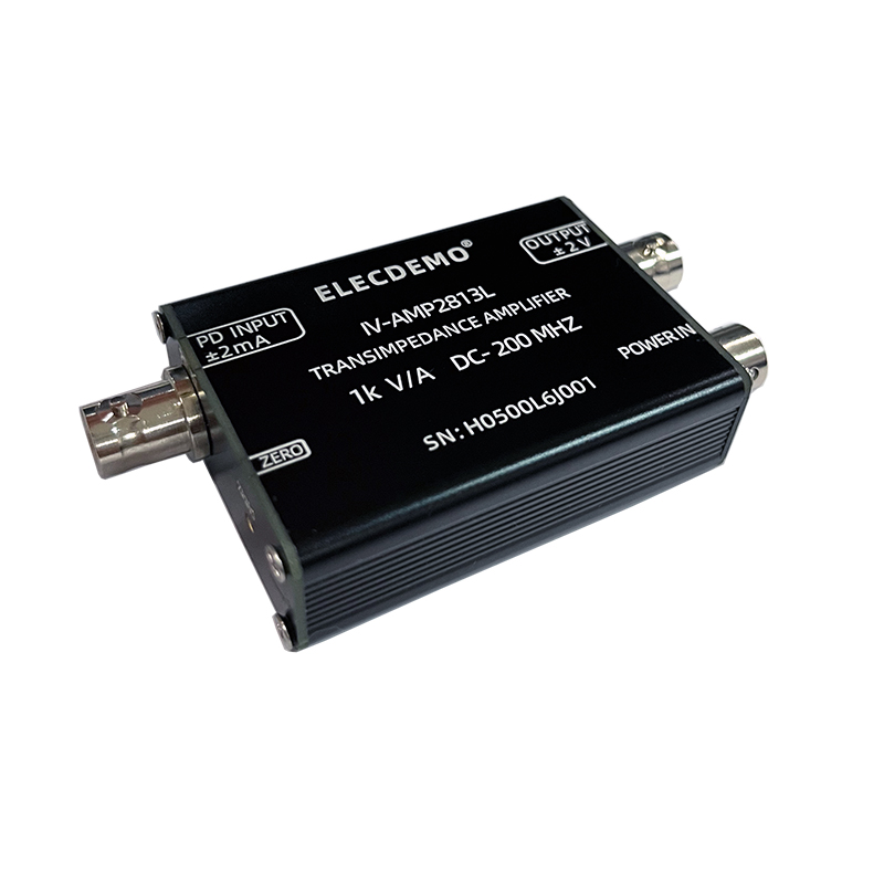 跨阻放大器高带宽IV转换滨松PIN光电管信号雪崩PD传感器M带宽