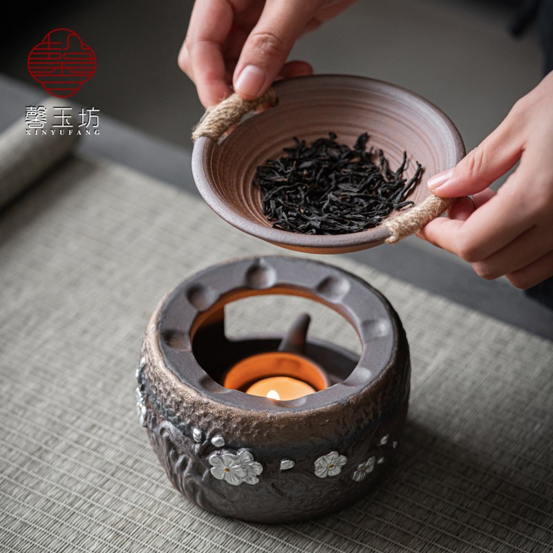 馨玉坊温茶器烤茶炉烘焙炉茶叶提香器蜡烛炒茶烤橘子红枣
