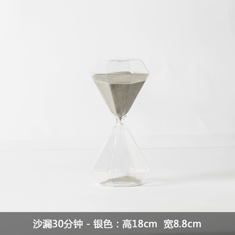 创意简约沙漏摆件35元起 客厅书房办公室沙漏计时器家居软装饰品