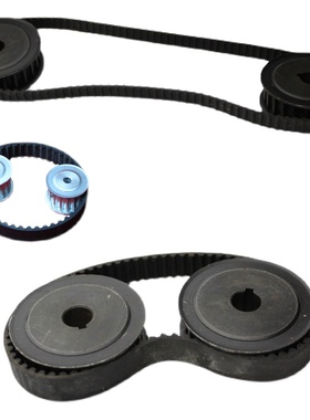 钢丝同步带HTDM M M M同步轮配成