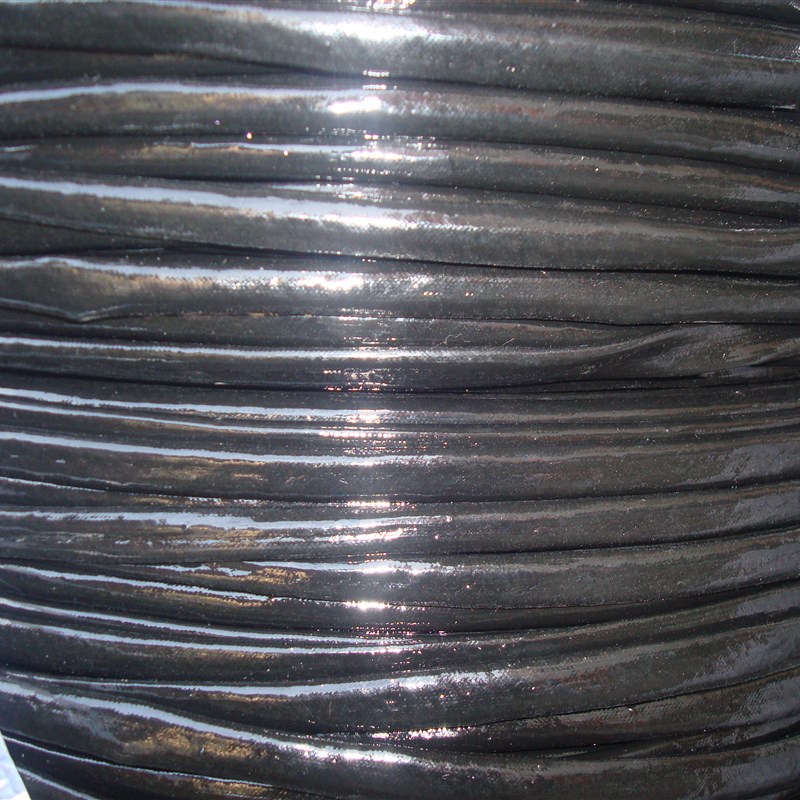 黑色黄腊管 整卷连续绝缘管玻璃纤维管电工电线阻燃玻纤黄蜡管