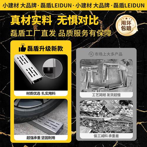 线性排水沟一盖板钢成品不锈井盖板隙体式u型缝槽ld061排水沟户外