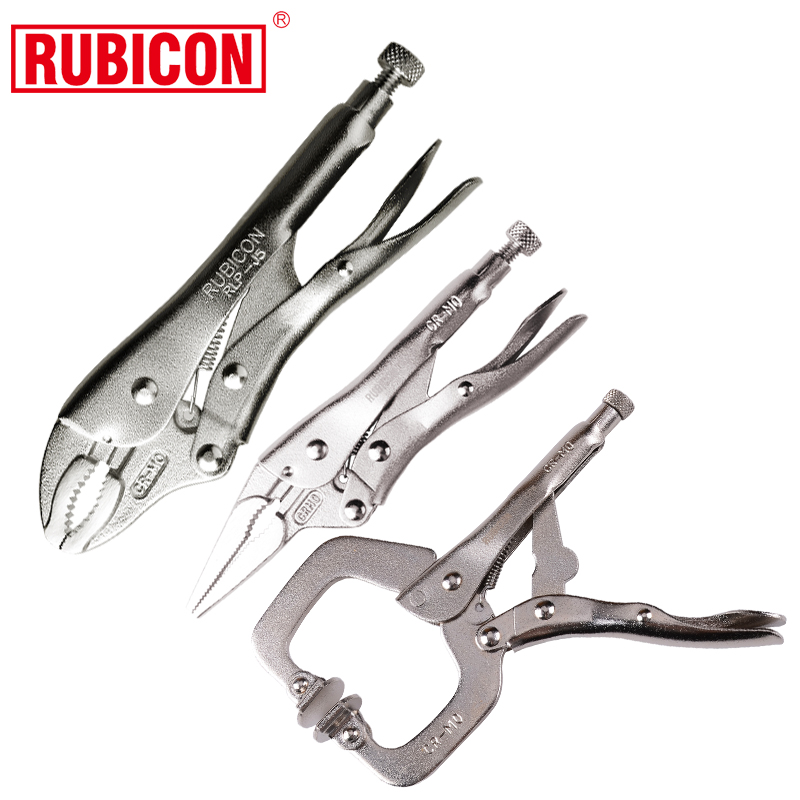 罗宾汉大力钳夹持钳压力钳固定夹钳圆嘴尖嘴C型夹加活动嘴RLP-J7