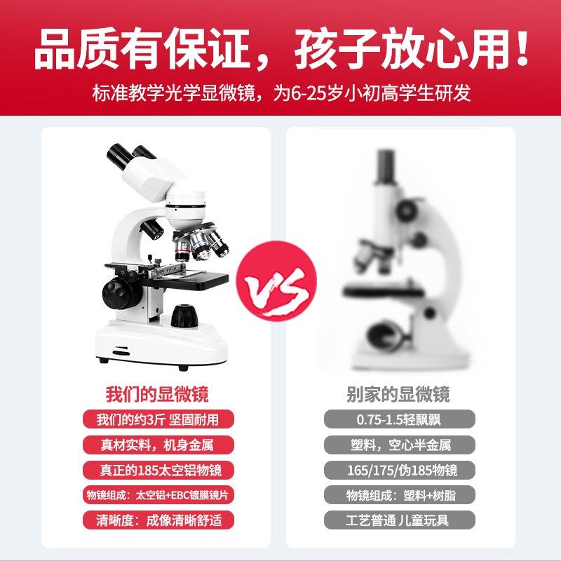 光学高倍显微镜实验室显微镜中考电子显微镜生物看细菌精,文具电教/文化用品/商务用品,显微镜/电子目镜,淘宝优惠券,粉丝福利购,淘宝优惠卷