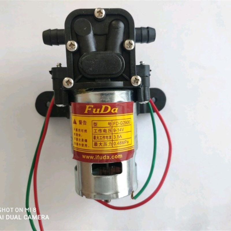 水泵电动喷雾器电机小马达高压自吸泵隔膜泵回流泵智能泵