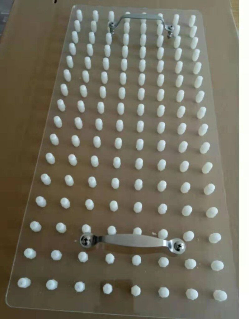 育苗营养钵穴盘打器塑料苗盘压穴板基质压坑板压播种工具