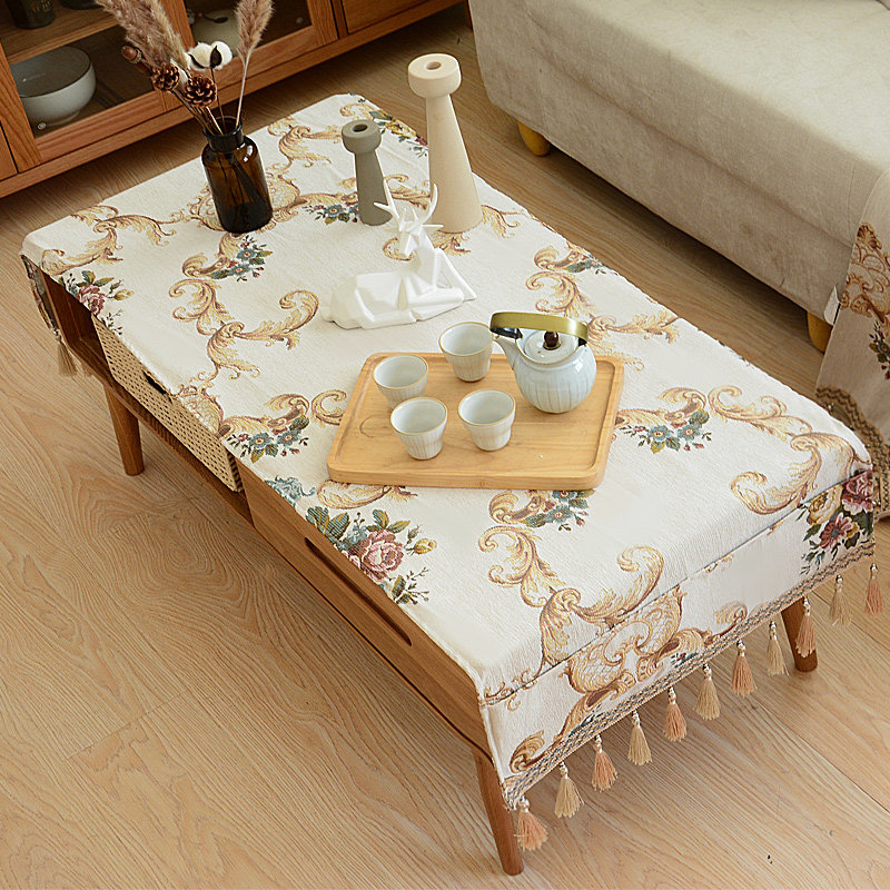 欧式茶几桌布布艺台布垫巾罩家用长方形现代棉麻餐桌布盖布,居家布艺,桌布,淘宝优惠券,粉丝福利购,淘宝优惠卷