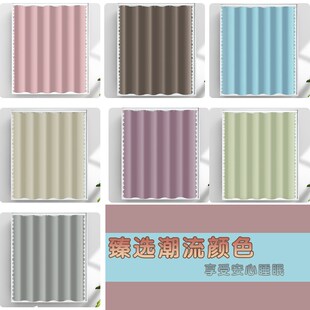 免打孔小窗帘飘窗帘卫生间窗户帘过道出租房遮挡帘宿舍遮光布