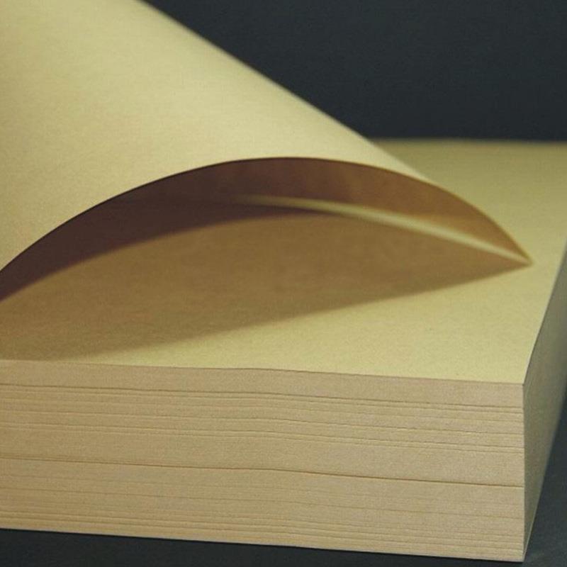 供应 80克 竹浆牛皮纸 复古牛皮纸包装牛皮纸 信封牛皮纸