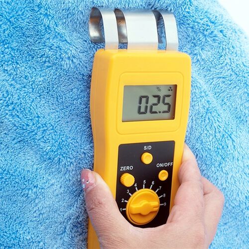 【拓科 DM200T感应纺织水分测定仪皮革布料服装筒子纱线水份检测
