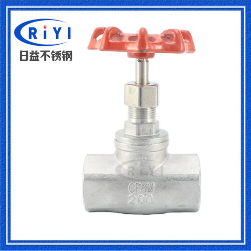 304美式B型丝扣内螺纹截止阀 4分6分不锈钢阀门J11W 16P 25P 2022