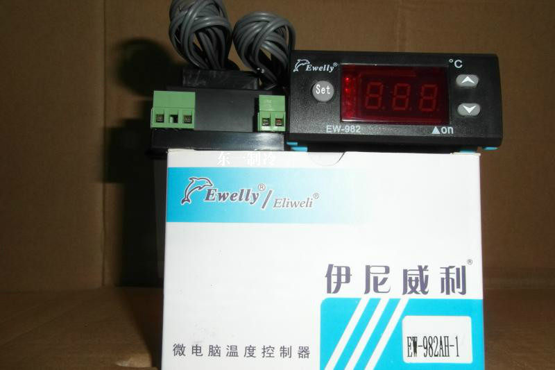 正品伊尼威利EW-982A化霜温控表 厨具冷藏冷冻温度控制器