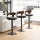 酒吧椅斯堪 纳维亚酒吧椅可调高凳家庭酒吧凳现代简单酒吧椅背酒