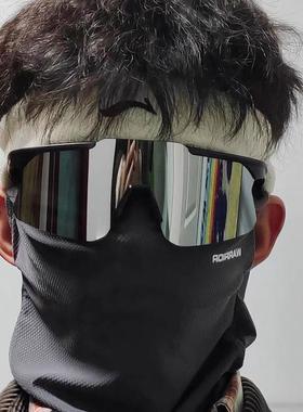 户外徒步登山护目墨镜运动跑步马拉松骑行自行车防风遮阳太阳镜男