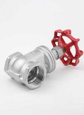 304丝口不锈钢闸阀 4分6分1寸DN50 Z15W-16P 重型加厚厂家直销