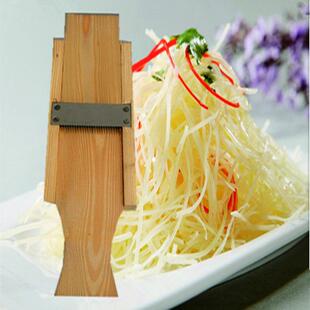 切菜器老式擦丝器细丝土豆切丝器家用实木刨丝器擦萝卜厨房包邮