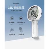 新款 手持无极调速涡轮充电电风扇数显100档户外随身可携式 大风力j