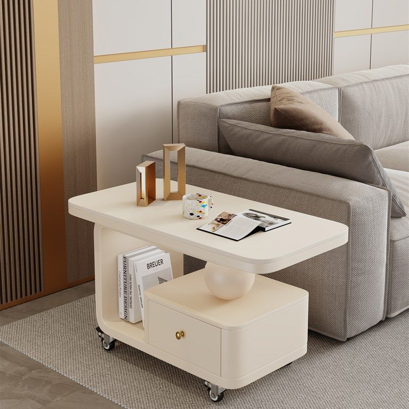 客厅沙发边柜小桌子创意置物架轻奢边桌餐L边床头可移动边几小推,住宅家具,移动边几/推车,淘宝优惠券,粉丝福利购,淘宝优惠卷