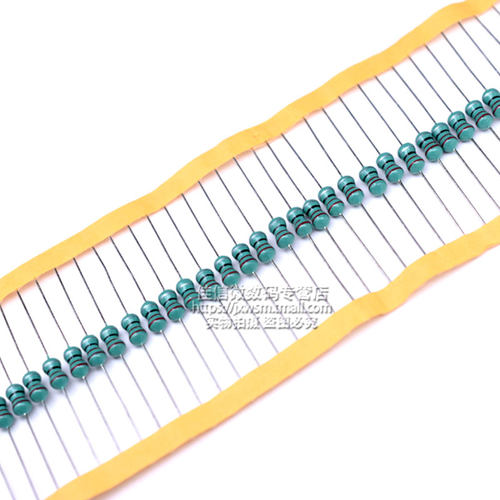 0410直插色环电感1/2W色码电感1mH 22 33 68 470uH 100uH~4.7mH