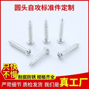 圆头自攻螺丝木螺钉十字槽盘头螺丝M3M4M5M6M8M10M12