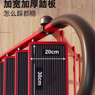 铝日本进口家用人字伸功缩梯伸缩SDT爬梯多能楼梯合金梯加厚乔迁