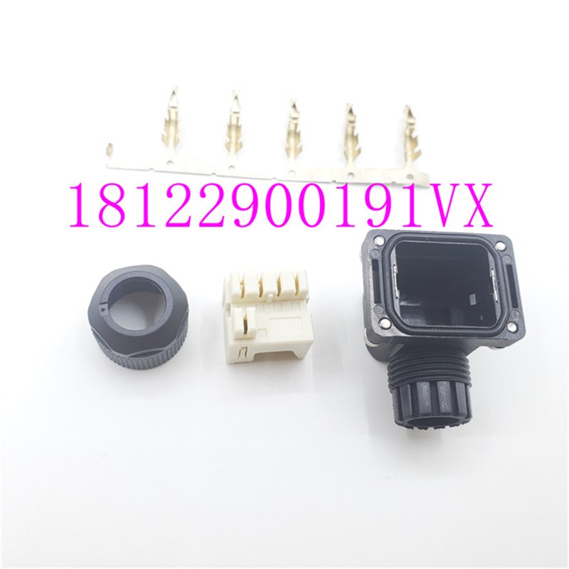 欧姆龙马达侧连接器JN6FS05SJ2 ST-JN6-S-C1B-2500动力 电源接头