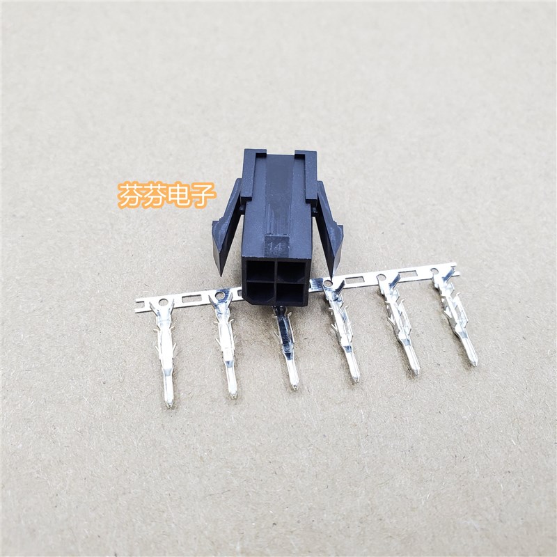 汇川 台达伺服电机本身动力电源接头公头50361672 39000059插头