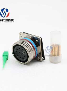 J599III系列J599/20FF11SN 26FF11PN 圆形连接器11芯航空插头插座