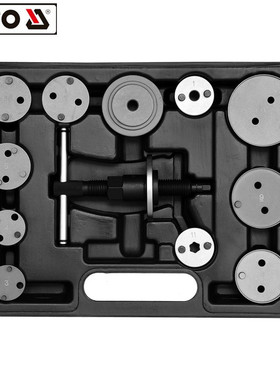 易尔拓进口汽修工具12件刹车片分离器组套制动钳活塞工具YT-0611