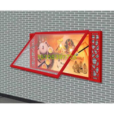 定制户外不窗钢宣BUF传栏  学校宣传栏锈 挂墙式橱 烤漆公告栏阅