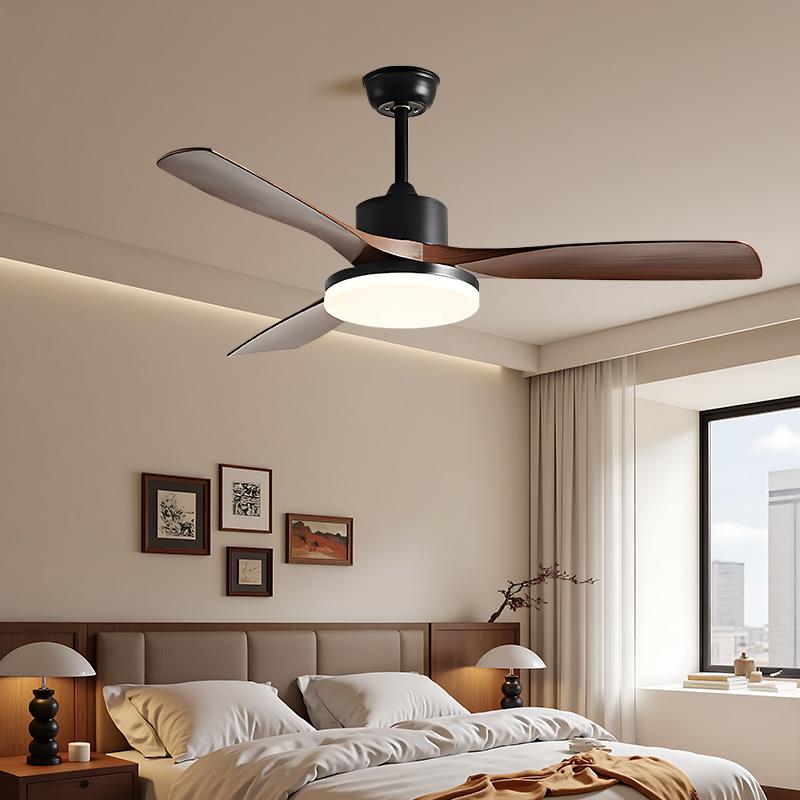 大风频力风扇吊灯餐厅约用客厅卧室家中古风简一古誉（家体变吸顶