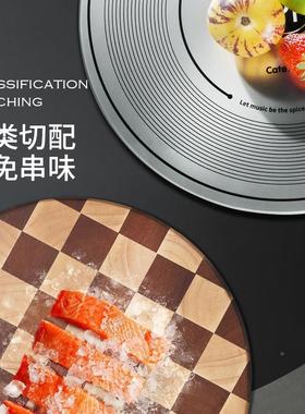整案木乌檀木唱片板菜抗菌砧防霉实木板GYL-MSCB厨房家用切菜粘板