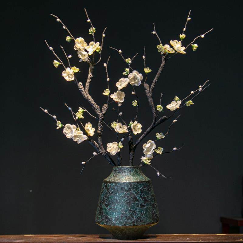 覆古陶瓷花瓶新式中禅意居插摆件景花德镇TZT家客厅玄关桌电视柜