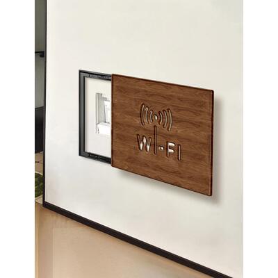 弱箱遮挡装面饰电箱盖板电表电TLU箱挂画多媒体光箱纤网线盒遮丑