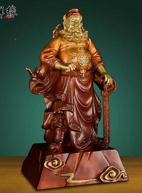 CPZ铜钟摆件供神像家居书房客礼厅办公馗室玄关开业品装奉饰工艺