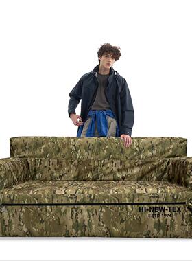 户外充气靠沙发叠折双人发沙休背闲ESTD 197 自动充气露营音乐节