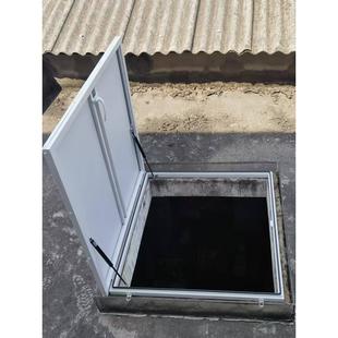 定制铝合天金防罩屋雨顶天窗检验口津罩地手URQ板人孔动罩