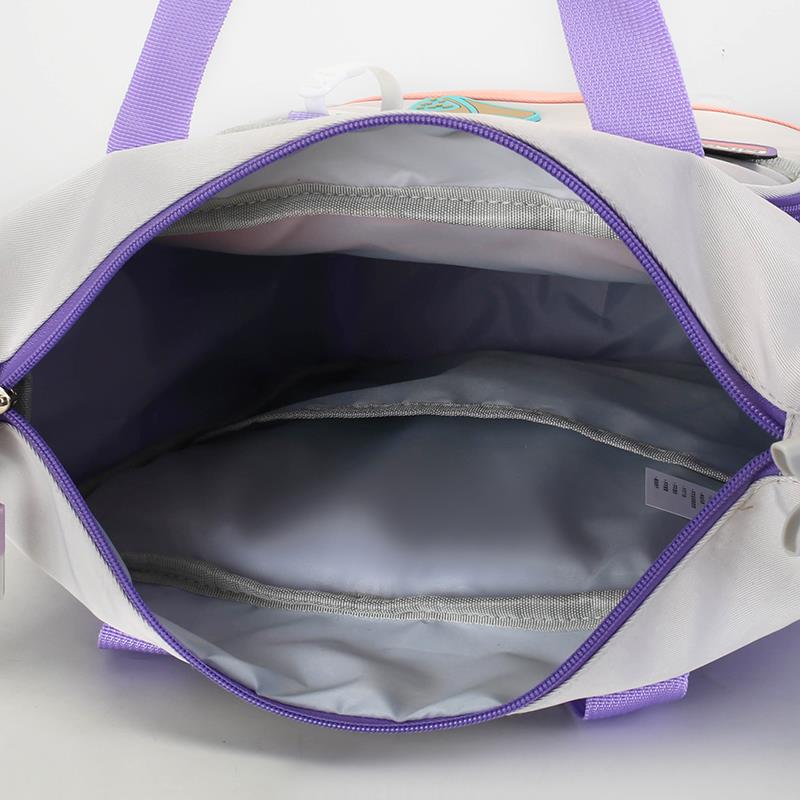 小学生补习袋男女孩轻便作业补课书包儿童手提拎斜挎双肩包美术袋