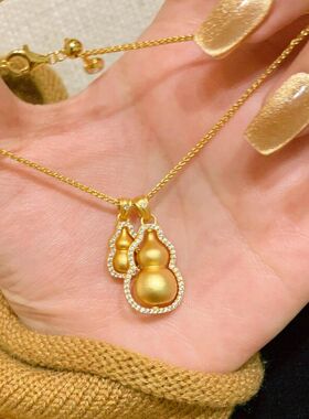 XBK锁骨宫廷风吊坠新中式链葫芦