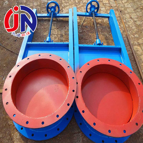 厂家碳钢圆口手动插板阀 电动插板阀 过水手动平板闸阀方口刀闸阀