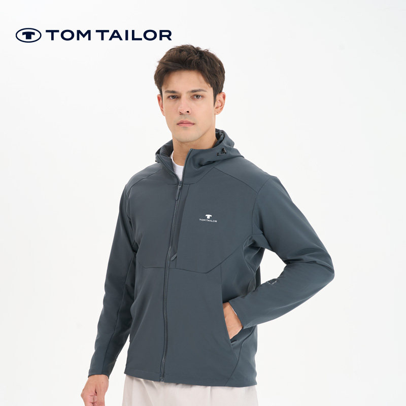 汤姆泰勒防风保暖户外运动上衣男