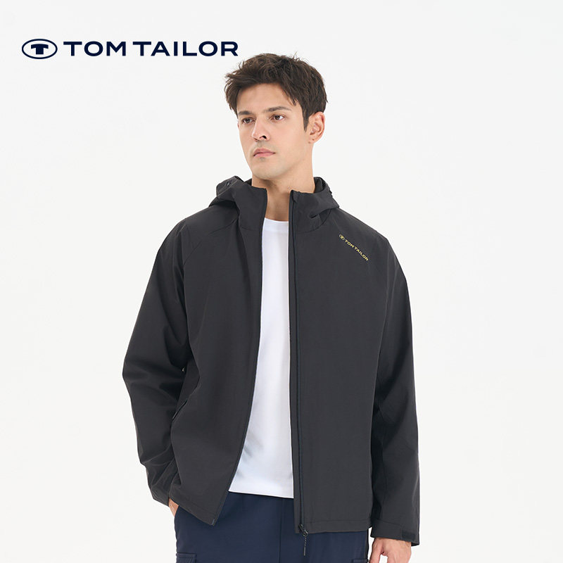 汤姆泰勒新款防风户外休闲外套男