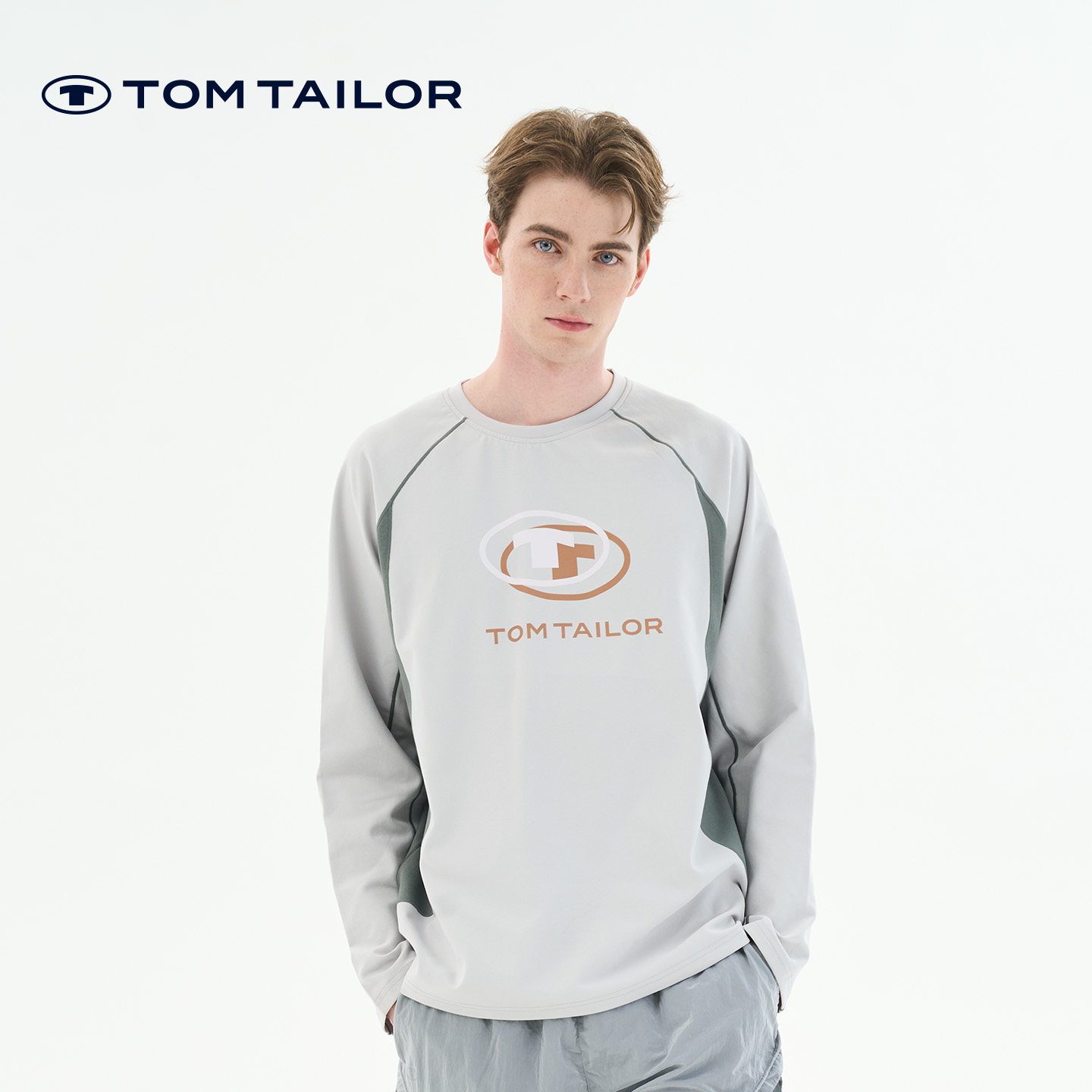 汤姆泰勒秋季防晒透气长袖T恤