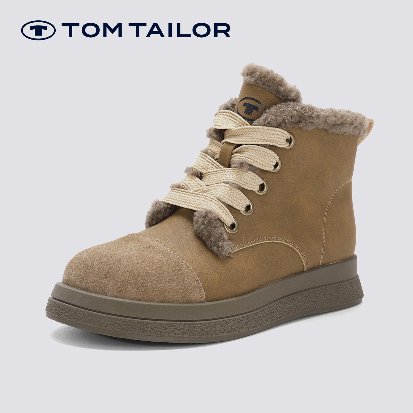 汤姆泰勒户外复古马丁靴女