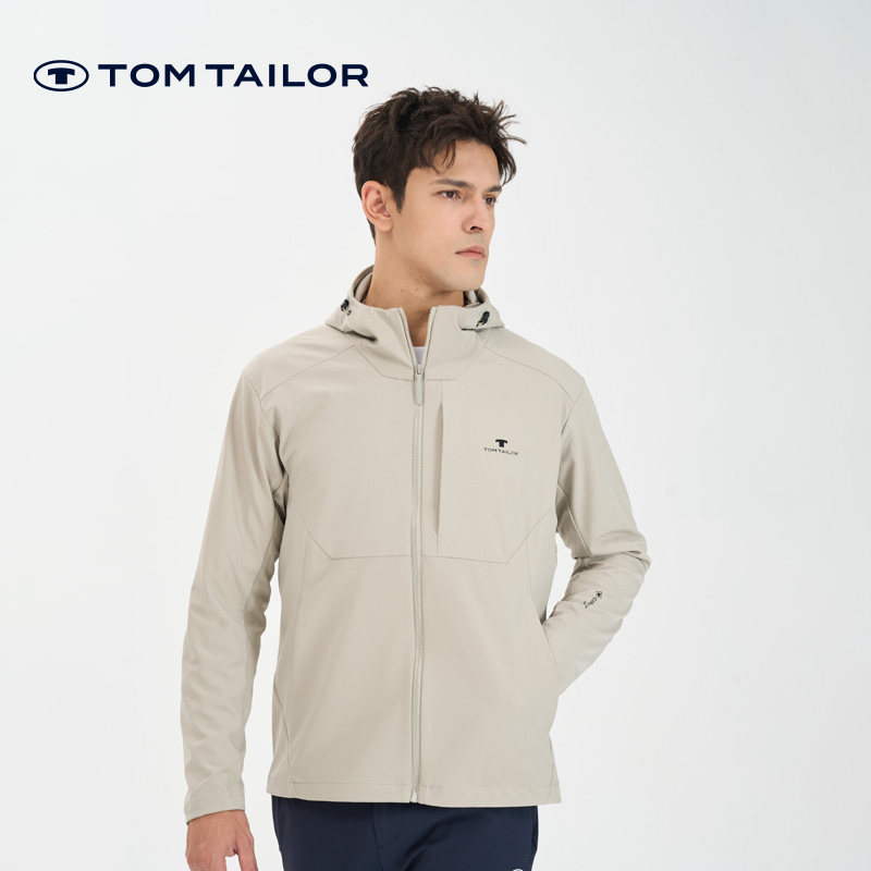汤姆泰勒防风保暖户外运动上衣男